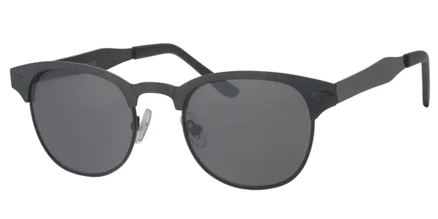 [404450-1364] Solbrille herre model mat sort med sorte glas