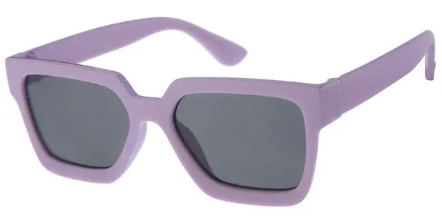 [505234+24030] Børne Solbrille Lilla Dame Edna med Sorte glas