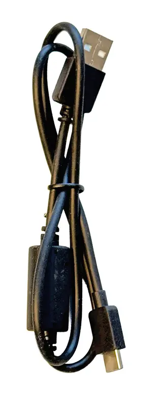 USB-A til USB-C kraftigt kabel 65 cm