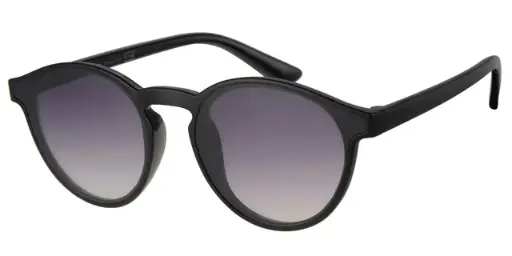 [404431-40432]  Solbrille grå leopard stel samt graduerede sorte glas