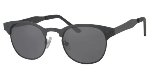 [404450-1364] [404450-1364] Solbrille herre model mat sort med sorte glas