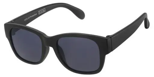 [505070-14018] Childrens sunglass matt black smoke lenses