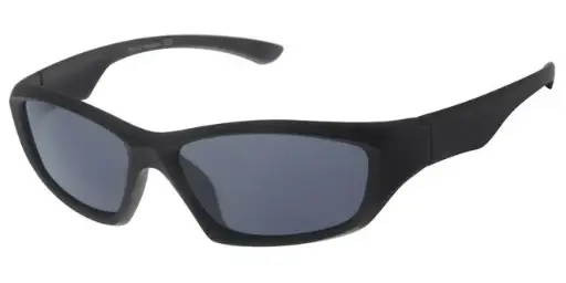 [505240-22013] Børne Solbrille Sort Sport med Sorte glas