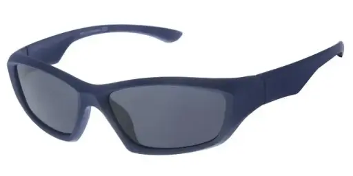 [505242-22013] Børne Solbrille Blå Sport med Sorte glas