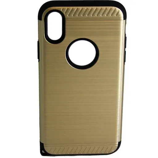 [813008] [813008] IPHONE 10-10S bagcover Guld
