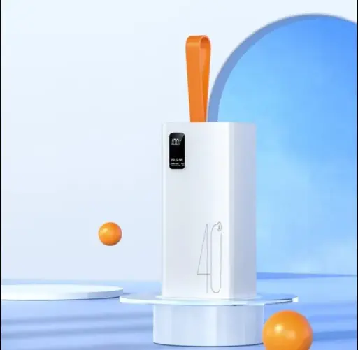 [9048]  PowerBank hvid 40.000 MaH PD 22,5w