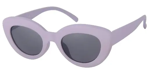 [505329-16028] Solbrille lilla med sorte glas 