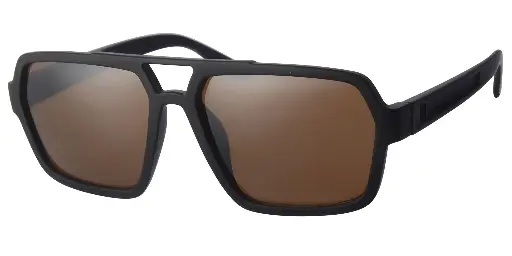 [404536-20270] Solbrille mat sort Carrera model med brune glas