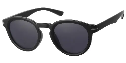 [404568-40512] Solbrille sort model med sorte glas