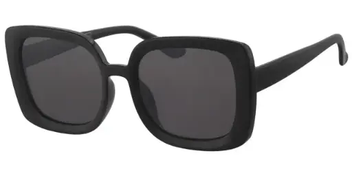 [404576-60856] Solbrille sort model med sorte glas