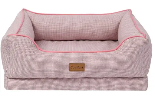 Dog Sofa pink 60 x 50 x 20 cm