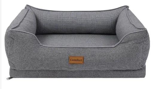 Hundekurv mørkegrå 60 x 50 x 20 cm